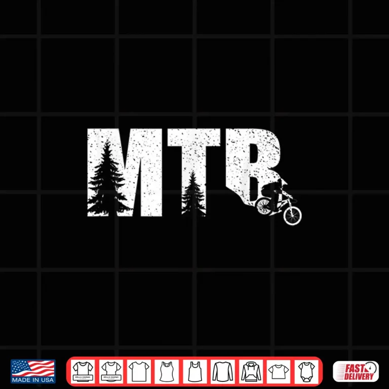 Design Mountain Biker Gifts For Men Women Kids Mtb Biking Shirt