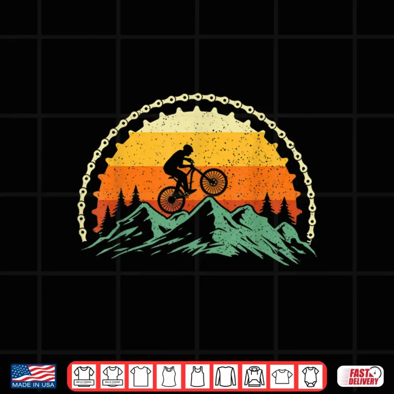 Design Mountain Biking Gear Bike Rider MTB Lover Cyclist Downhill Shirt