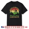School Is Important But Mountain Biking Is Importanter Kids Shirt