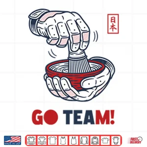 Design Japan Tea Celebration Go Team Shirt