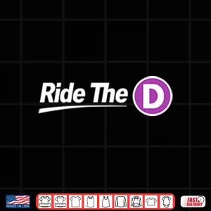 Design Metro Ride The D Shirt