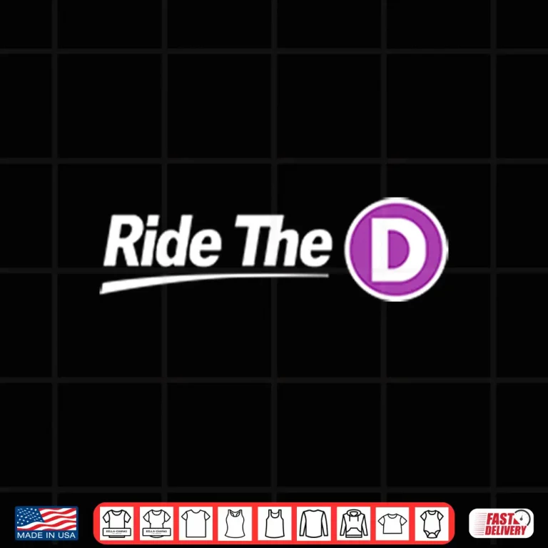 Design Metro Ride The D Shirt