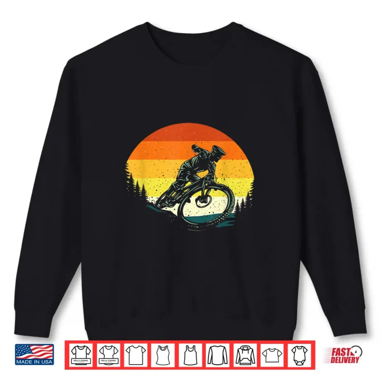 Sweatshirt Downhill Mountain Biker Bike Lover MTB Mountain Biking Shirt