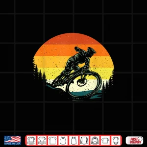 Design Downhill Mountain Biker Bike Lover MTB Mountain Biking Shirt