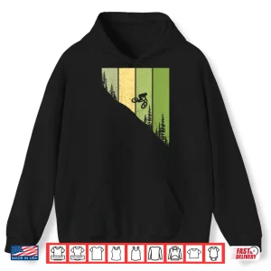 Hoodie Downhill Rider MTB Mountain Biking Bike Biker Riding Shirt