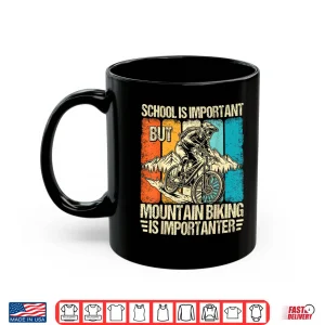 Mug Funny Mountain Bike Shirt Men Boys Mountain Biking Biker Shirt