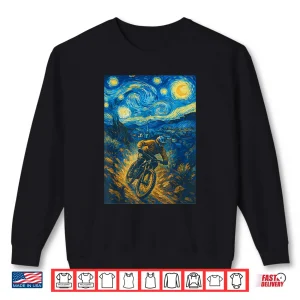Sweatshirt Funny Mountain Biking Shirt Men Women MTB Biking Shirt