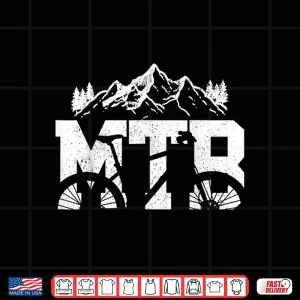 Design MTB Mountain Bike Bicycle Mountain Biking Biker Gift Shirt