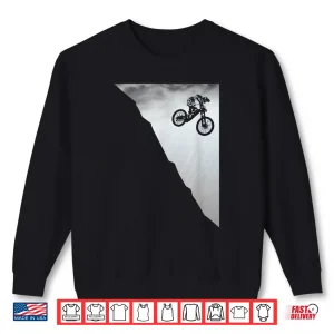 Sweatshirt Mountain Bike Downhill MTB Biking Vintage Biker Gift Men Shirt