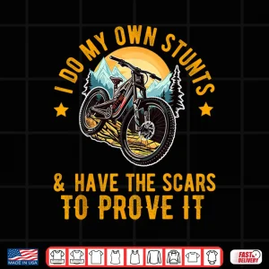 Design Mountain Bike For Mens Boys Womens Funny MTB Biking Lover Shirt