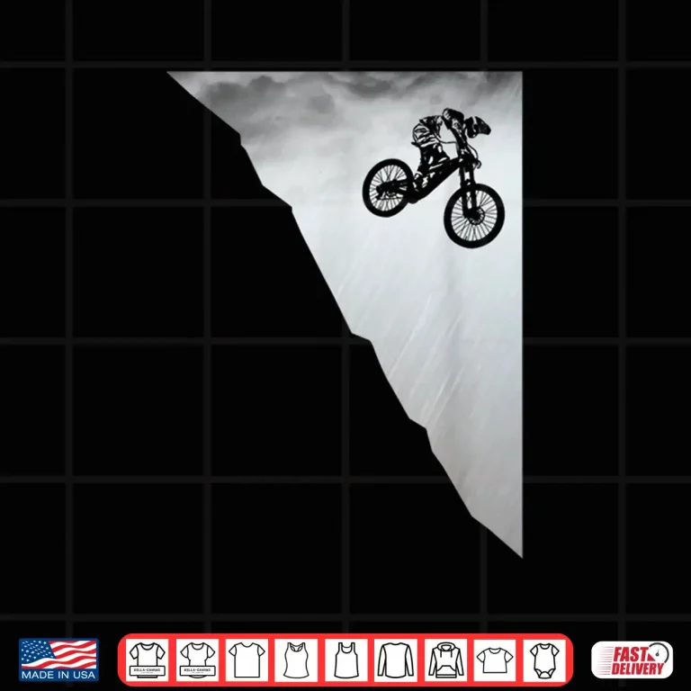 Design Mountain Bike Downhill MTB Biking Vintage Biker Gift Men Shirt