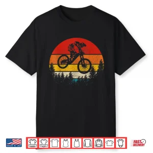 Mountain Bike Vintage Retro Downhill Biking Mtb Biker Gift Shirt