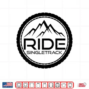 Design Mountain Bike MTB Single Track Biking Mountain Biker Gift Shirt