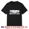 Whistler British Columbia Canada Mountain Biking Mtb Cycling Shirt