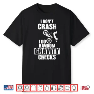 Crash Gravity Checks Mountain Bike Shirt