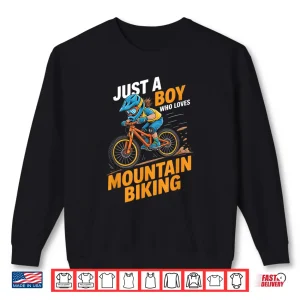 Sweatshirt Boys Mountain Biking Shirt