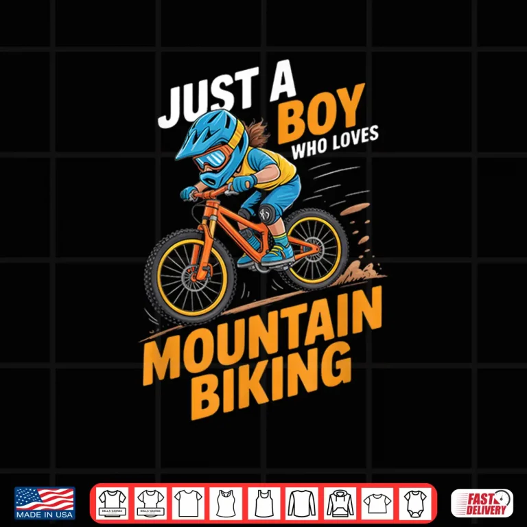 Design Boys Mountain Biking Shirt