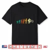 Evolution Of Mountain Biker Mtb Riding Downhill Rider Shirt