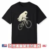 Funny Halloween Ghost Riding Bike Mountain Biking Mtb Shirt