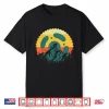 Funny Mountain Bike Art For Men Women Vintage Cycling Gear Shirt