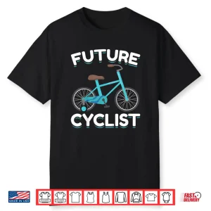 Kids Cyclists Bicycle Newborn Baby Cycling Future Cyclist Shirt