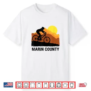 Marin County T Shirt   Mountain Biking T Shirt   Mount Tam