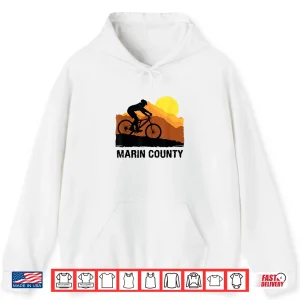 Hoodie Marin County T Shirt Mountain Biking T Shirt Mount Tam