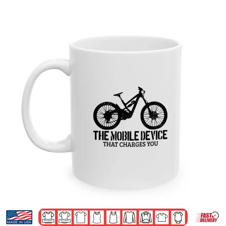 Mug Mens Mountain Bike MTB Downhil Biking Mountain Biker Gift Funny Shirt