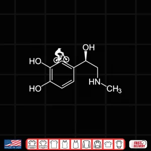Design Mountain Bike Adrenaline Formula Downhill Biking MTB Gift Shirt