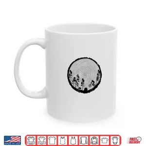 Mug Mountain Bike Shirt MTB Wood Downhill Single Track Gift