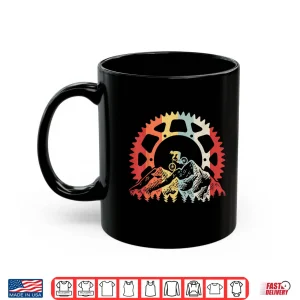 Mug Mountain Biking Gear Retro Vintage Bicycle Bike Rider Gifts Shirt
