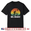 Oh Shift Funny Mountain Bike Rider Biking Retro Cycling Gift Shirt