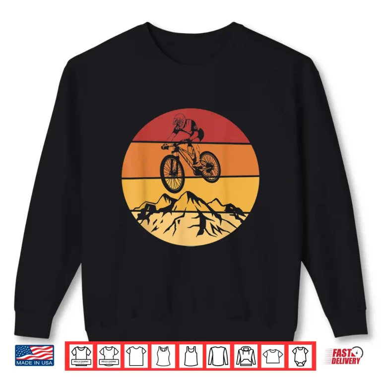 Sweatshirt Mountainbike Vintage MTB Bike Downhill Mountain Bike Shirt