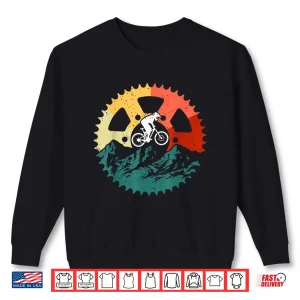 Sweatshirt Vintage Mountain Biking Art For Mountain Biker Men Women Shirt