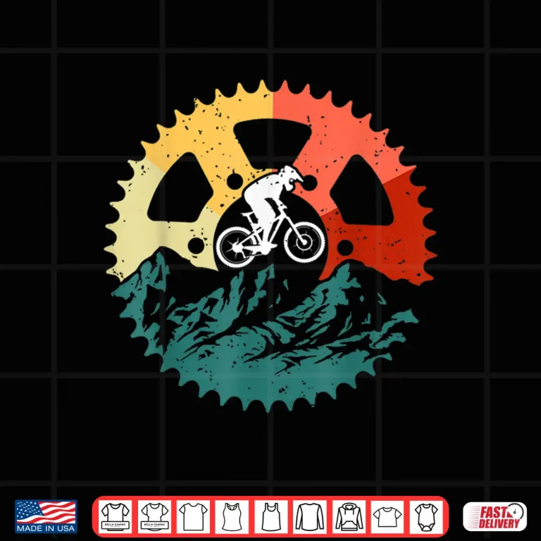 Design Vintage Mountain Biking Art For Mountain Biker Men Women Shirt
