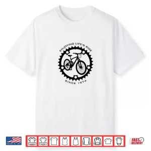 50 Year Old Mountain Biker Biking 1974 50Th Birthday Shirt