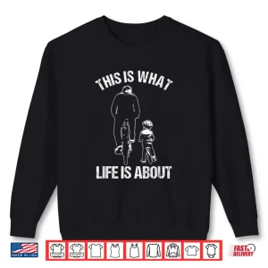 Sweatshirt Bicycle BMX Bike Father And Son Kid Biking Mountain Bike Shirt
