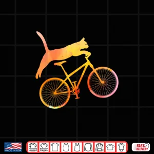 Design Cat Mountain Biking MTB Mountain Biker Mountainbike Cats Shirt