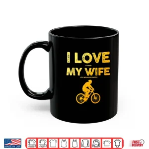 Mug Funny Mountain Bike Art For Men Dad Husband Mountain Biking Shirt