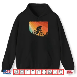 Hoodie Funny Mountain Biking Design For Men Women Mountain Bike Shirt