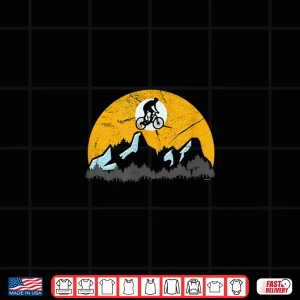 Design MTB Mountain Biking Women Men Cycling Art Shirt