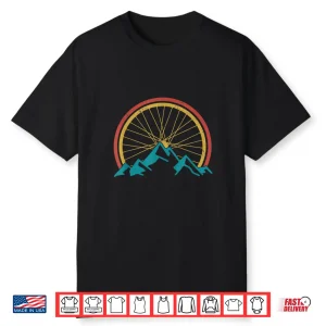 Mountain Bike Mtb Downhill Biking Cycling Biker Gift Men Shirt