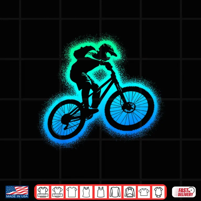 Design Mountain Bike MTB Biker Kids Boys Downhill Biking Shirt