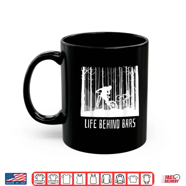 Mug Mountain Bike Shirt. Off Road Biking Tee. Great gift