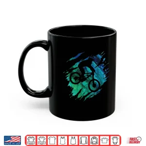 Mug Mountain Bike Tee Shirt Downhill MTB Shirt Biking Gift Shirt