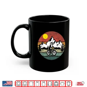 Mug Otter Riding Bicycle Vintage Mountain Biking Otter Biker Shirt