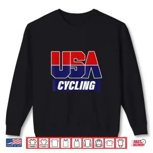 Sweatshirt Cycling 2021 Road and Track Cycling USA Team Shirt
