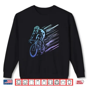 Sweatshirt Cyclist Road Bike Racing Bicycle Cycling Retro Shirt