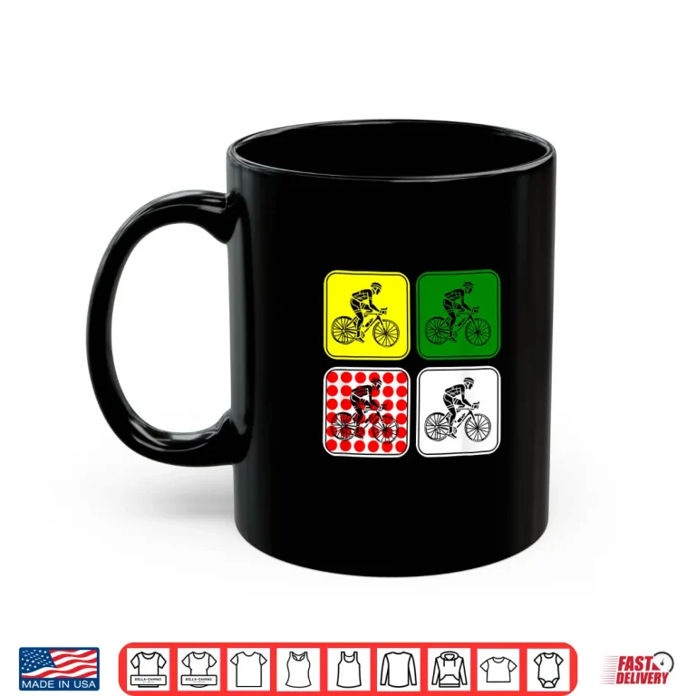Mug Racing Road Bike Jersey Bicycle Cycling Race Biking Shirt
