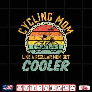 Design Road Bike Cycling Cyclist Bicycle Birthday Gift Mom Wife Shirt